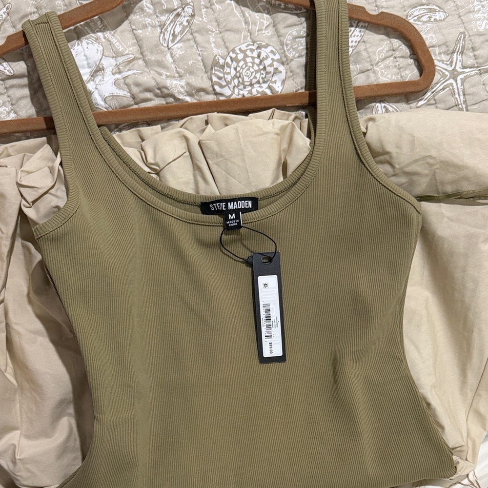 Steve Madden, M, Light Khaki, Linnea Dress - Picture 9 of 9